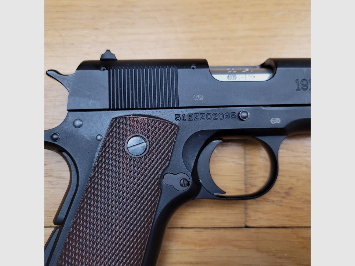 Schöner Browning 1911 Black Label Pistol – kompakte Replik des legendären 1911 – Kaliber 22lr – 10 Schuss – Funktion identisch mit dem 1911 – TBE+++, Bild 4 von 20