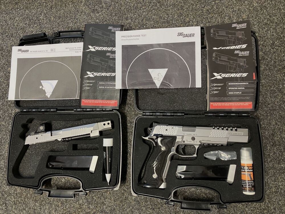 Sig Sauer X-Six P226 Club 30 mit Wechselsystem 9mm Luger