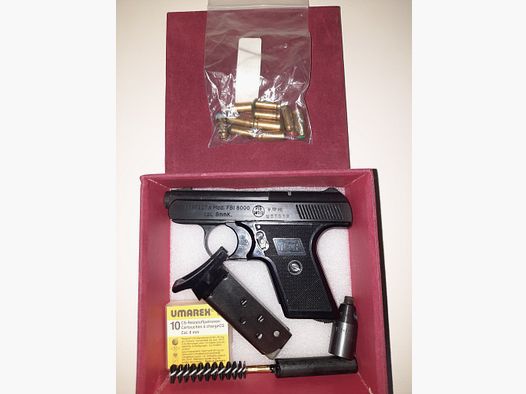 Reck Perfecta Mod. FBI 8000 8mm blank gas blank firing pistol