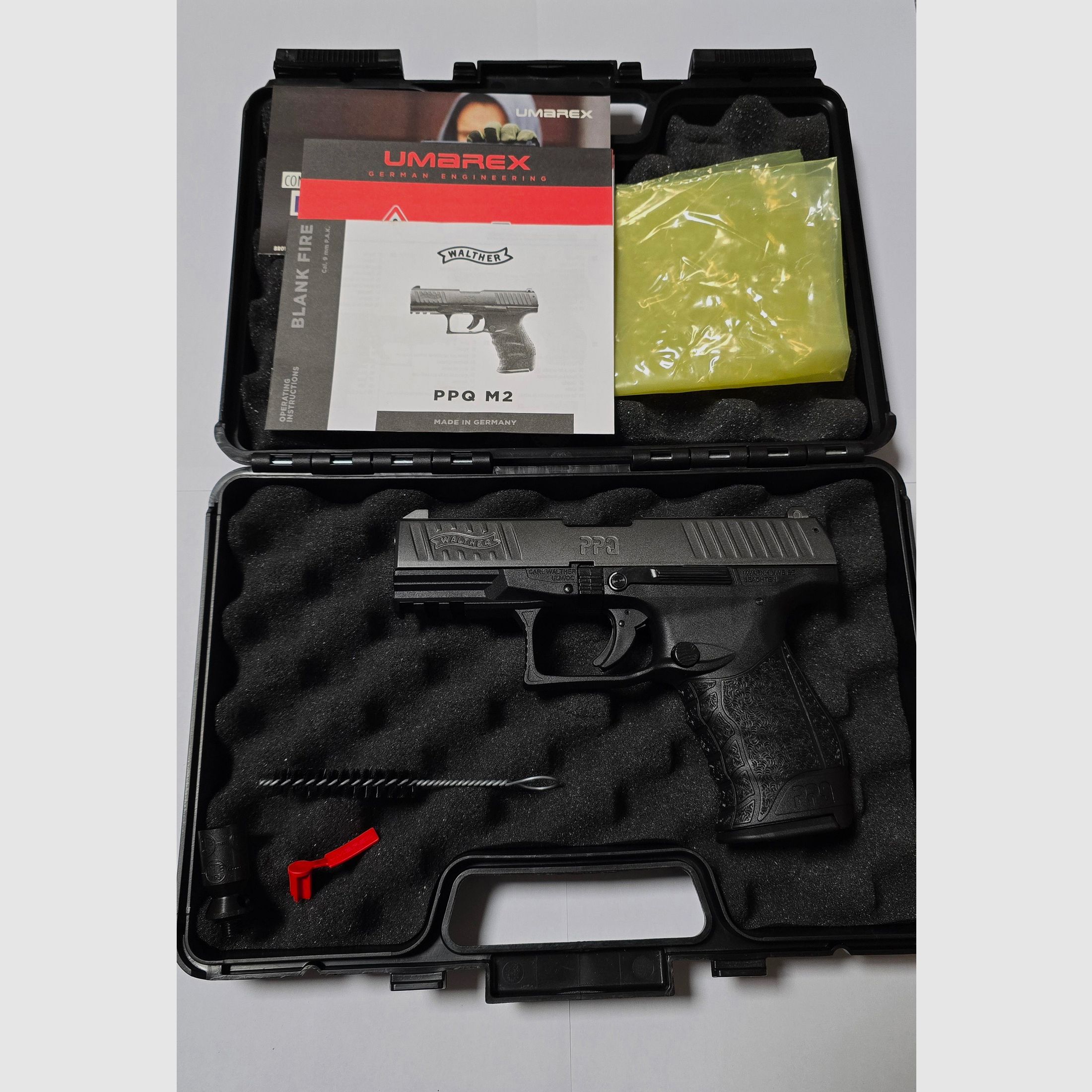 Walther PPQ  Gray 9mm PAK Schreckschuss