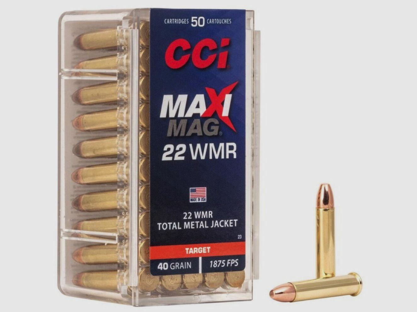 CCI Maxi-Mag TMJ 40grs 50St .22wmr