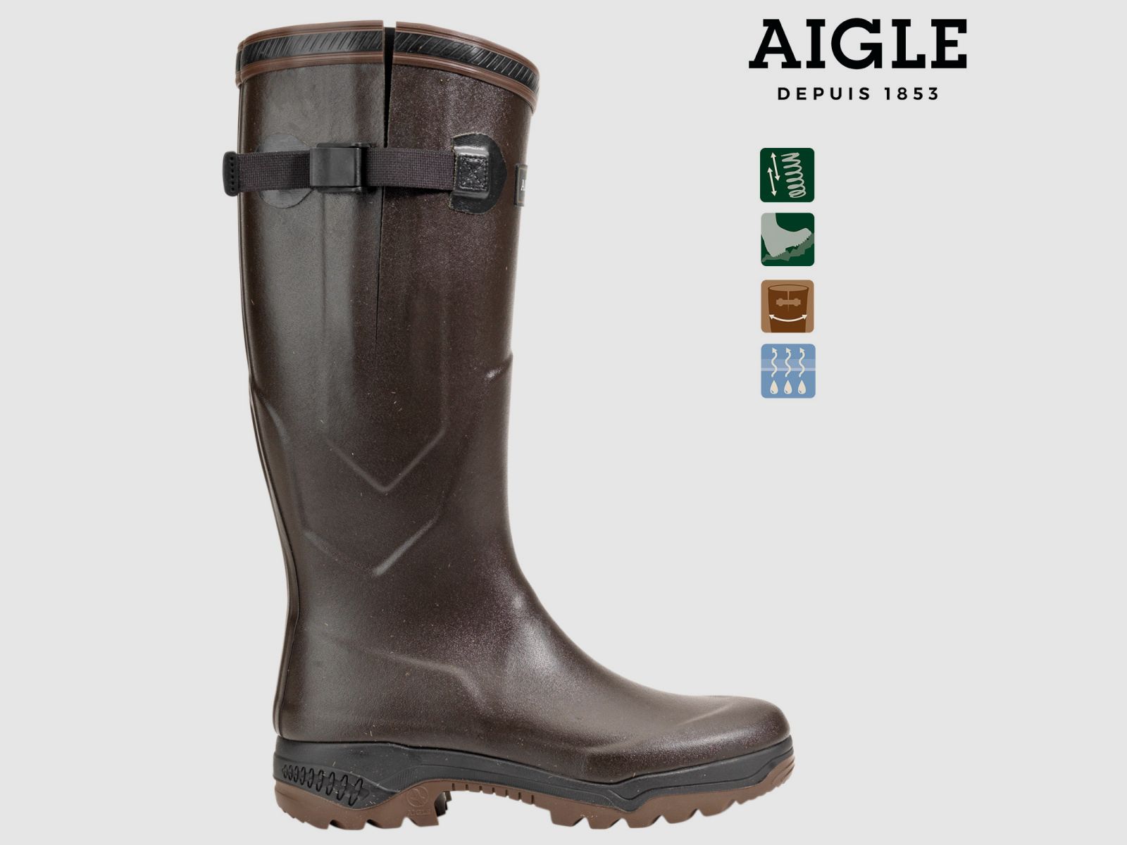 AIGLE Altavio Mid GTX Sepia
