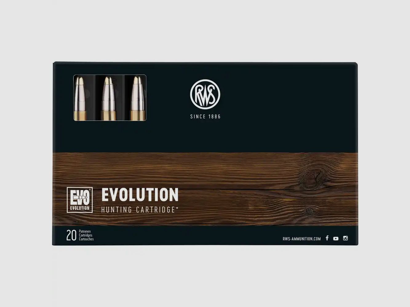 RWS .30-06 Sprgf. EVO Evolution 11.9g 184gr