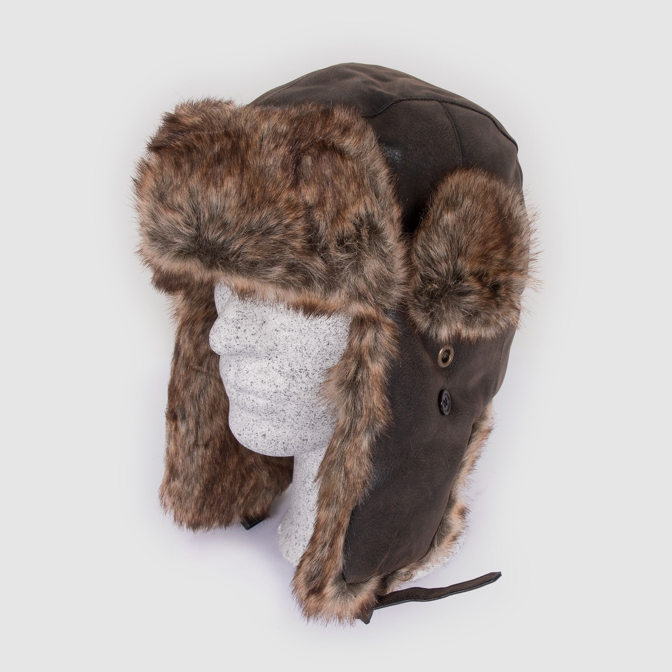 Woodline Kibo Cappello da Pilota Marrone - L/XL