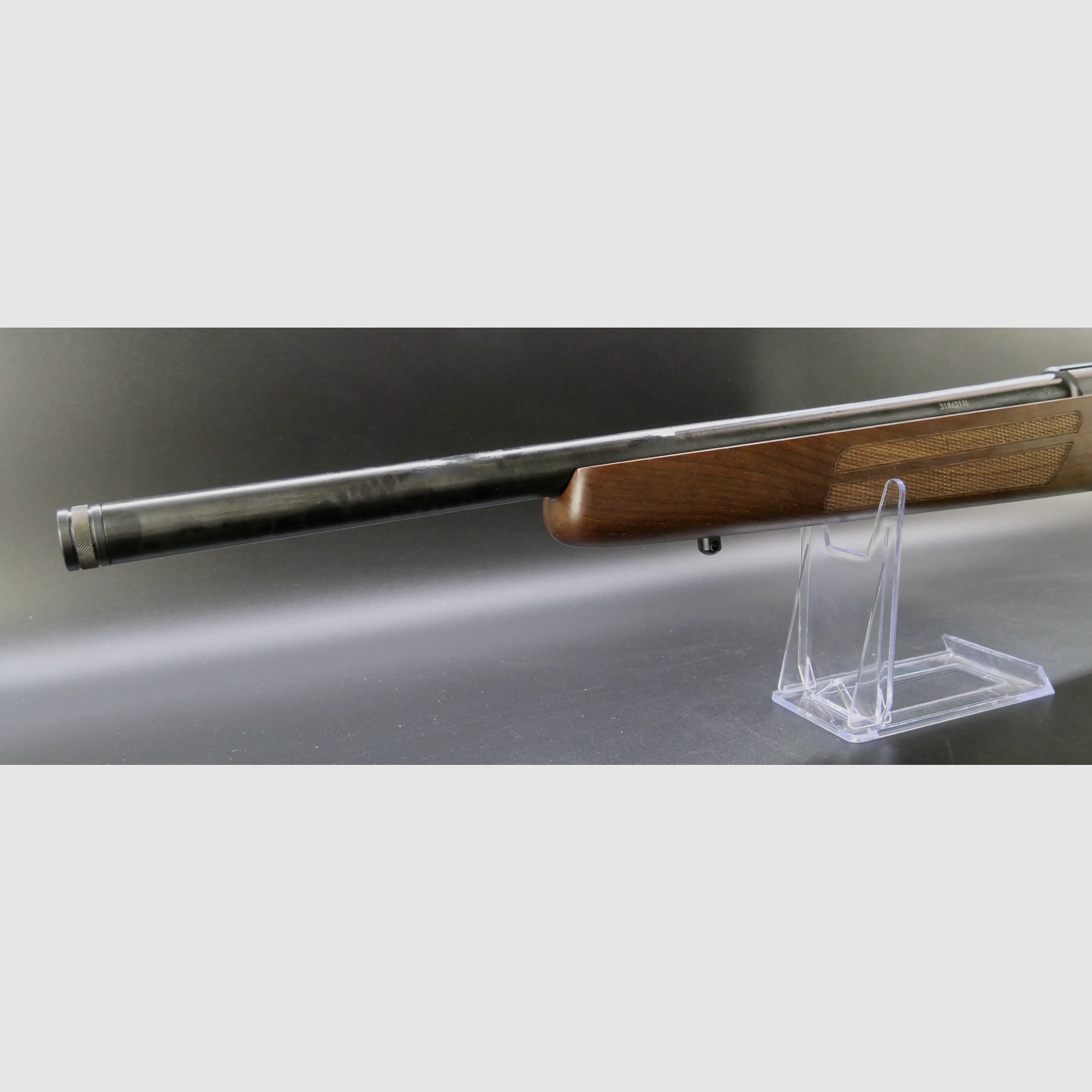 J.G. Anschütz 1761 D HB G-20 Nuss Classic Schaft .22 lr 457 mm LL KK-Repetierbüchse