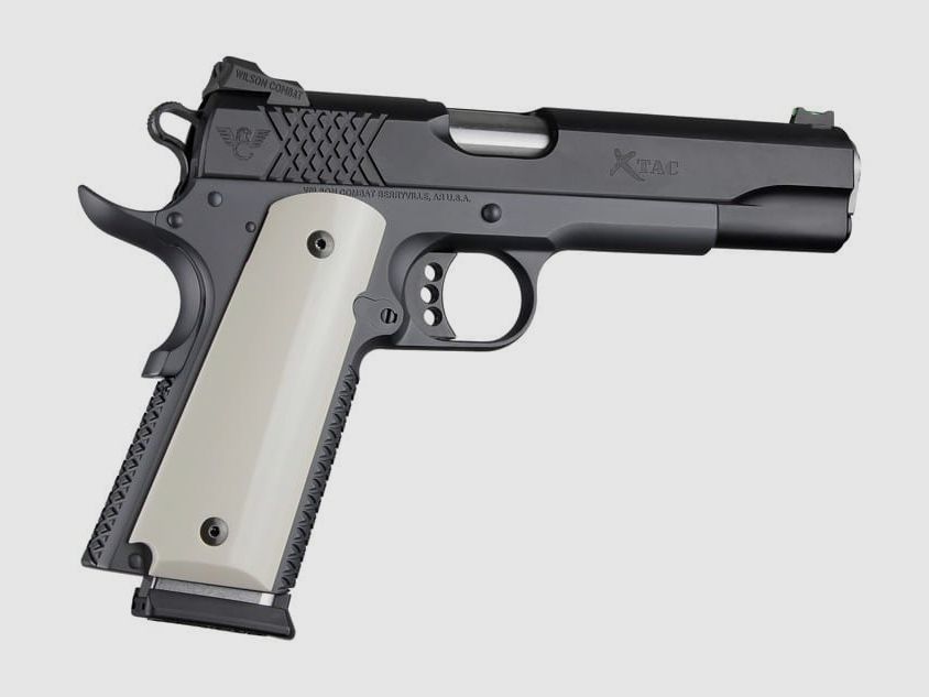 Hogue 1911 Grip Smooth Ivory Polymer Ambi-Cut, Bild 4 von 4