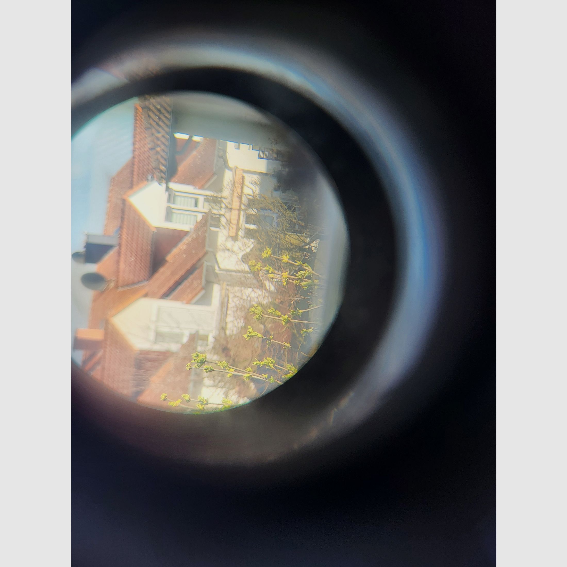 2 WK - WW 2 - Flak Fernrohr - Doppelfernrohr - Fernglas - Patent Carl Zeiss - 1940er Jahre 