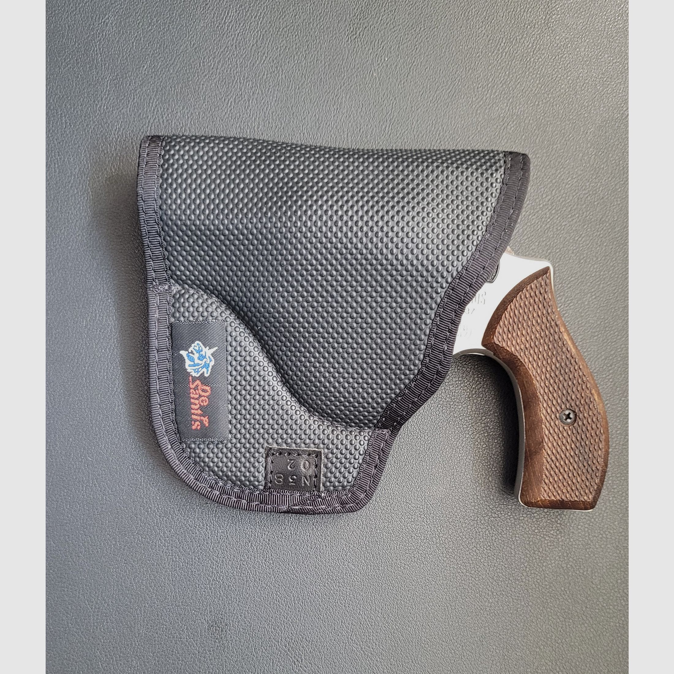 🛡️ Weihrauch HW 37 Schreckschuss-Revolver – vernickelt, Holzgriff 🛡️