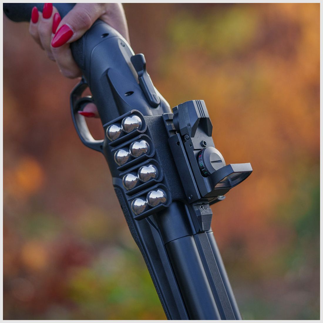 EXCLUSIEVE MUNITIEHOLDER | MUNITIONSHALTER | 8 BALLEN | UMAREX HDS68 | CAL.68