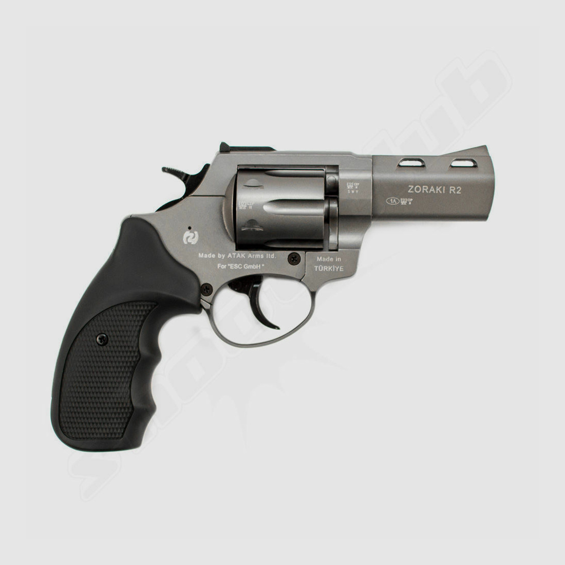 Zoraki	 Schreckschussrevolver Zoraki R2 3'' 9mm R.K. - Titan