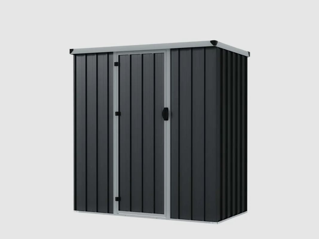 Gartenhaus Durance aus Stahl - 1 Flügeltür 1,40m², Bild 2 von 6