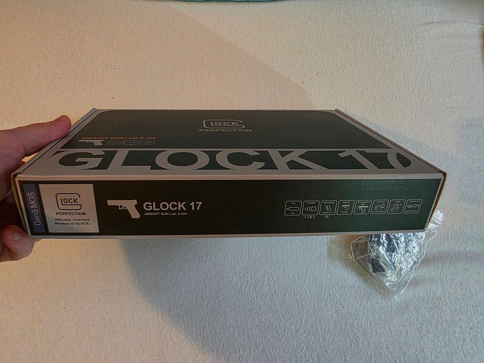 Airsoft Glock 17 Gen5 MOS CO2 6mm BBs