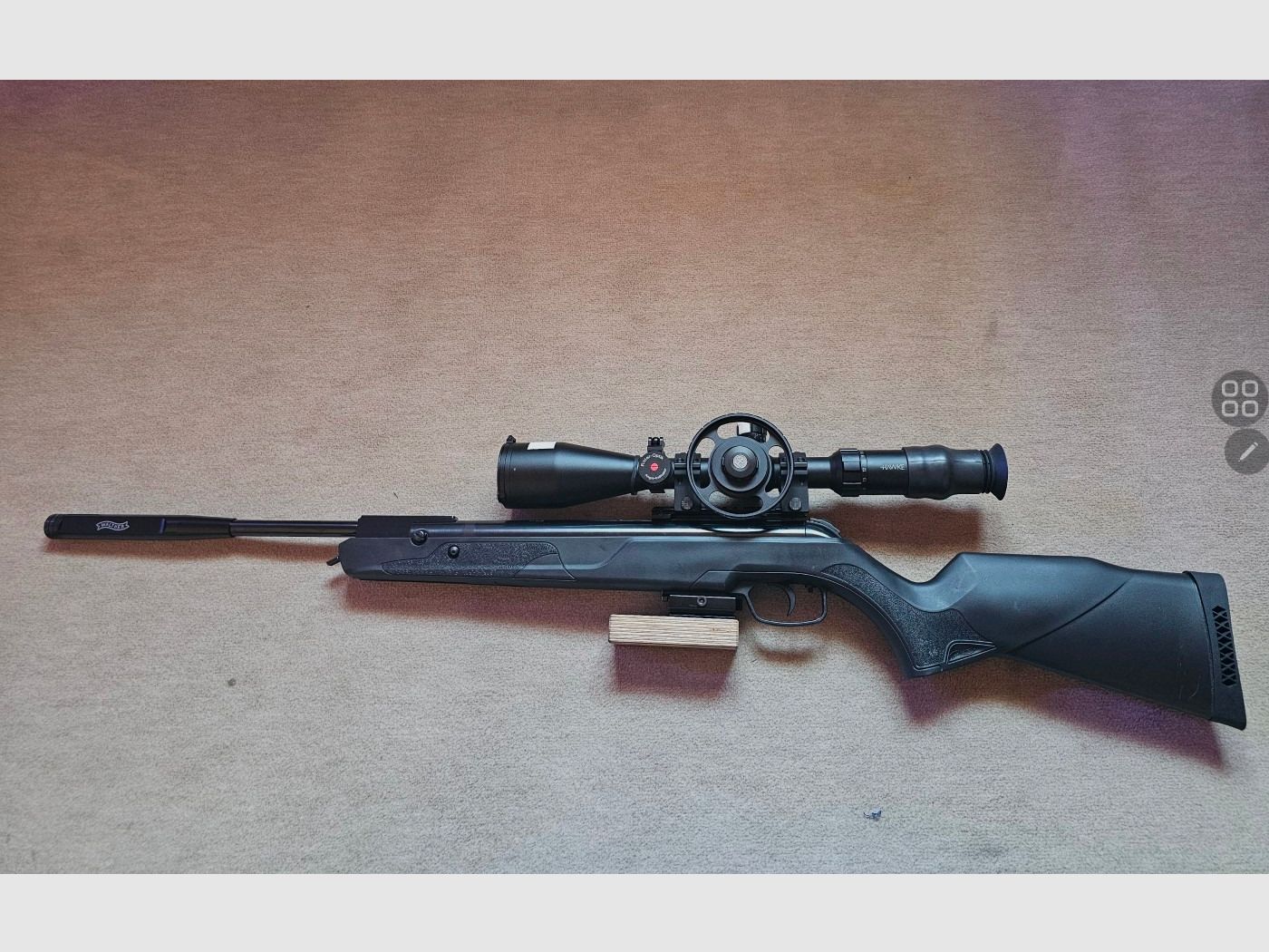 For sale Walther LGV Challenger Ultra 2012 in F version 4.5 mm