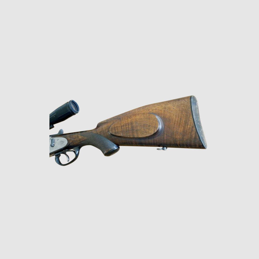 Suhler double rifle drilling cal. 2x8x60R and 12/70 with interchangeable barrel cal. 2x12/70, 8x60R and ZF, additional
