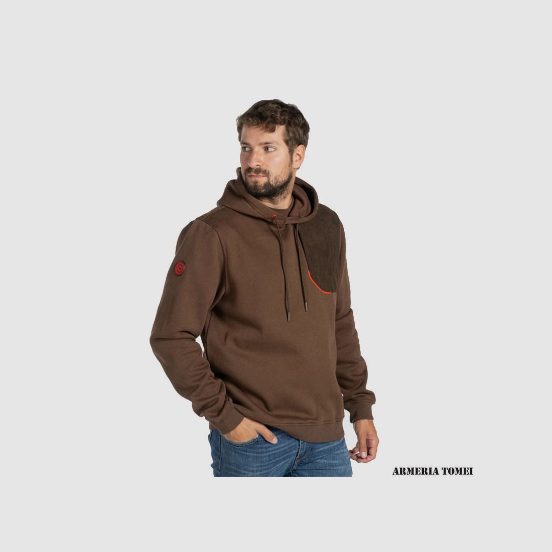 FELPA – WINCHESTER – SWEATSHIRT NORWOOD BROWN, afbeelding 3 van 6