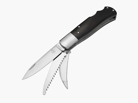 PUMA TEC Jagdtaschenmesser Ebenholz