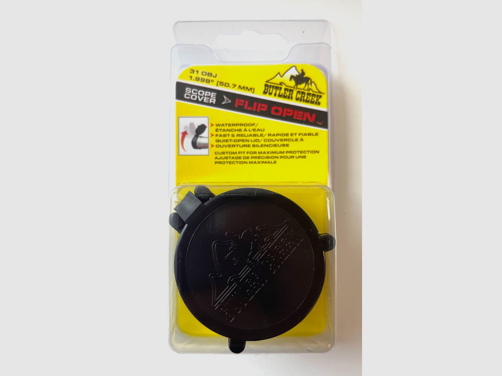 Butler Creek 30310 Flip Open Objectives Objektivdeckel 31 OBJ 50,7mm