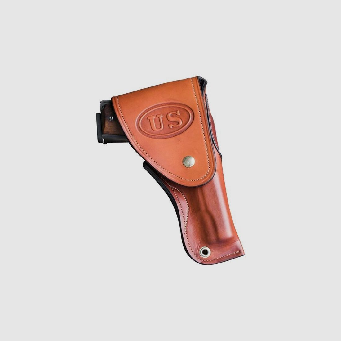 Smith & Wesson Holster Smith&Wesson 6 inch revolver - zwart leer links S&W