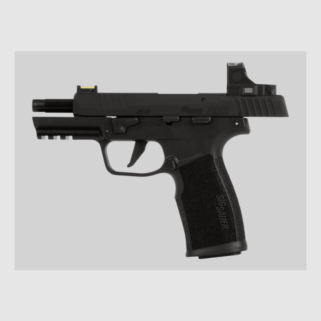 SIG SAUER P322 black with Romeo-RS Compact / .22LR