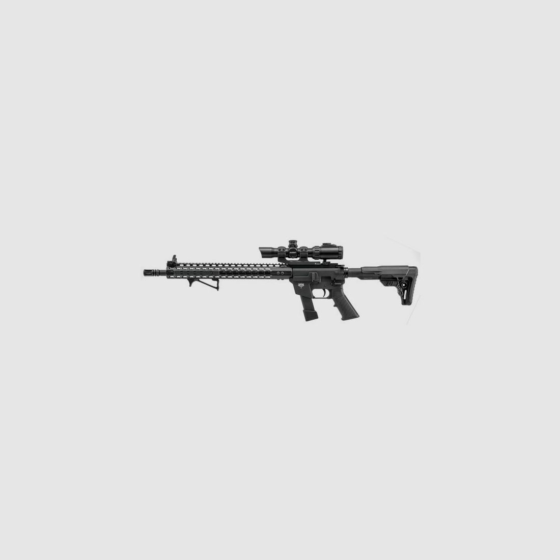 UTG Ultra Slim Angled Foregrip Keymod Interface Black