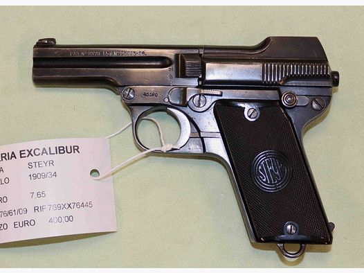 Pistole Steyr Modell 1909/34 Kaliber 7.65