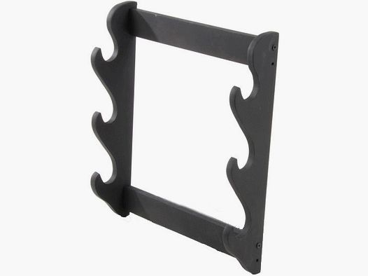 Wall mount for 3 swords black matte
