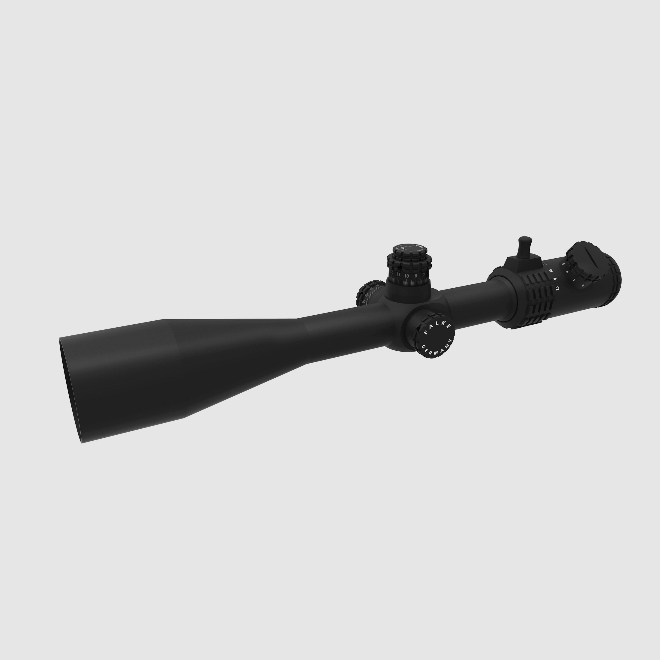 Falcon 8.5-25x50 TAC, caliber || riflescope