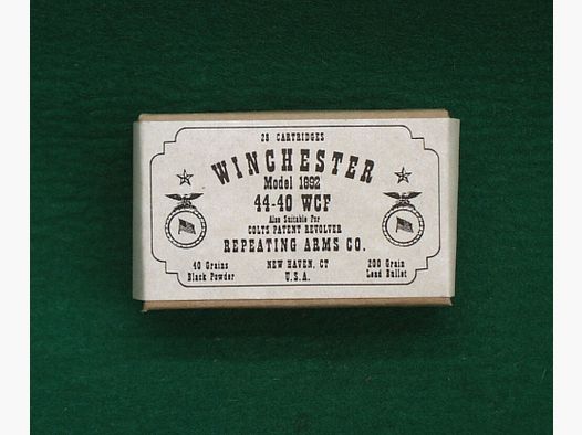 Replica cartridge boxes 44-40 WCF