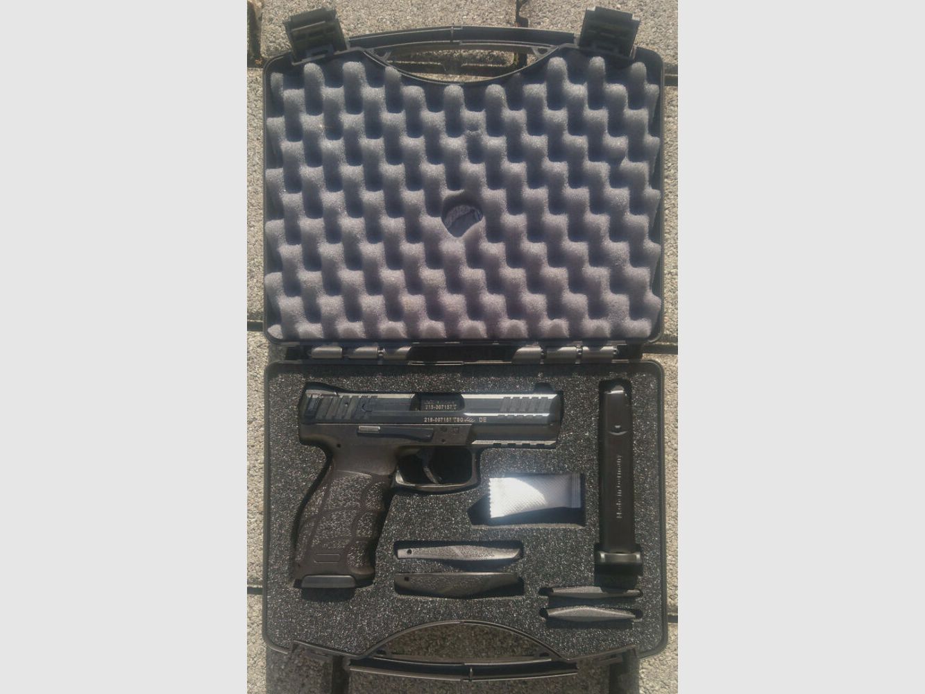 Heckler & Koch Pistole, Heckler & Koch SFP9-SF (Special Forces), 9x19; 9mm Para; 9mm Luger