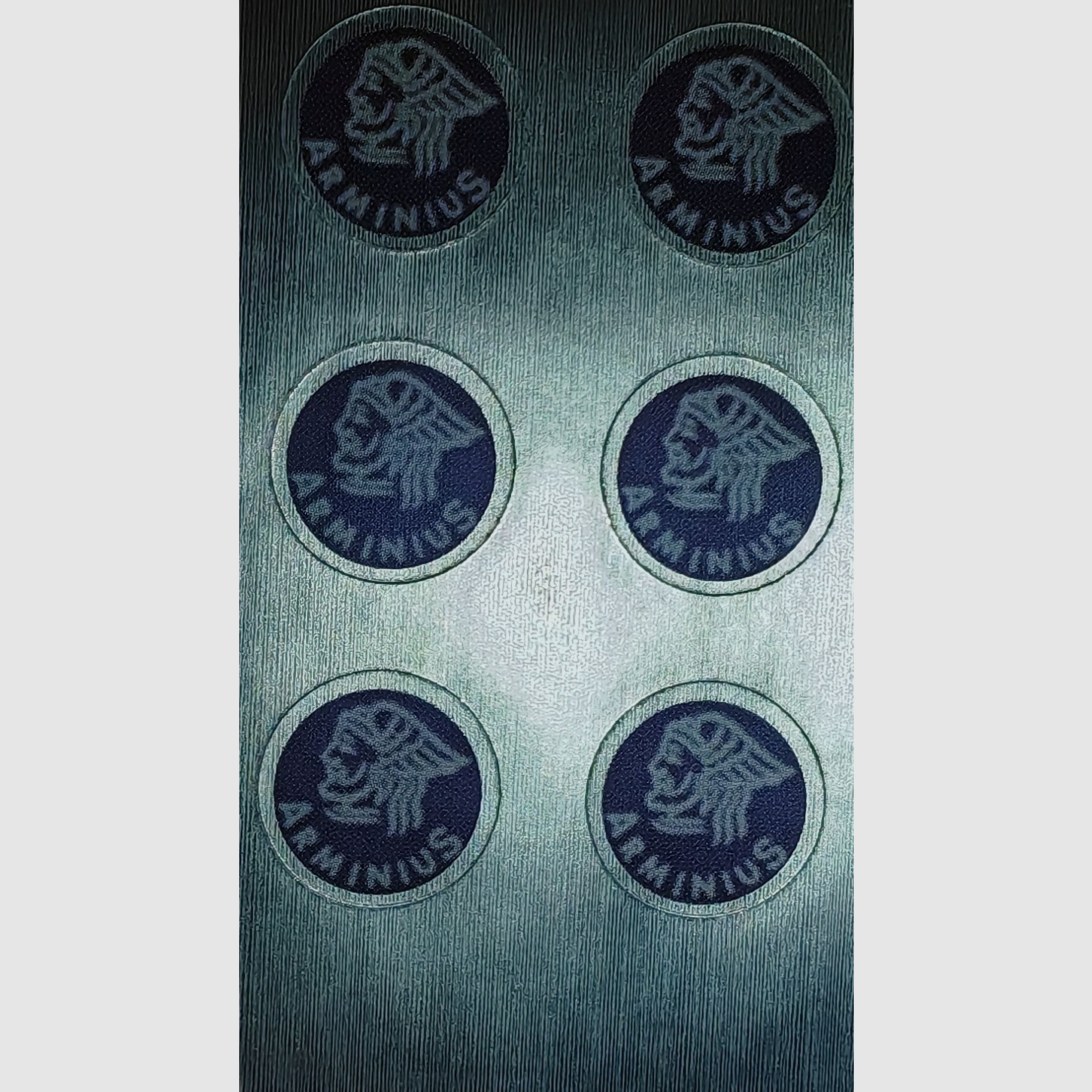 1x Arminius Logo Icon Emblem Aufkleber für ME Bull Barrel & ME Single Action Army | Gratis Versand!