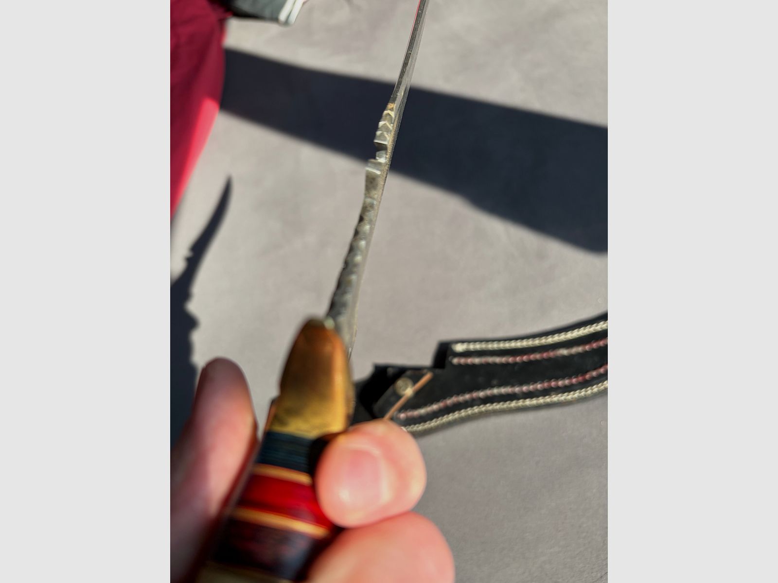 Us Oklahoma Custom Bowie Knife