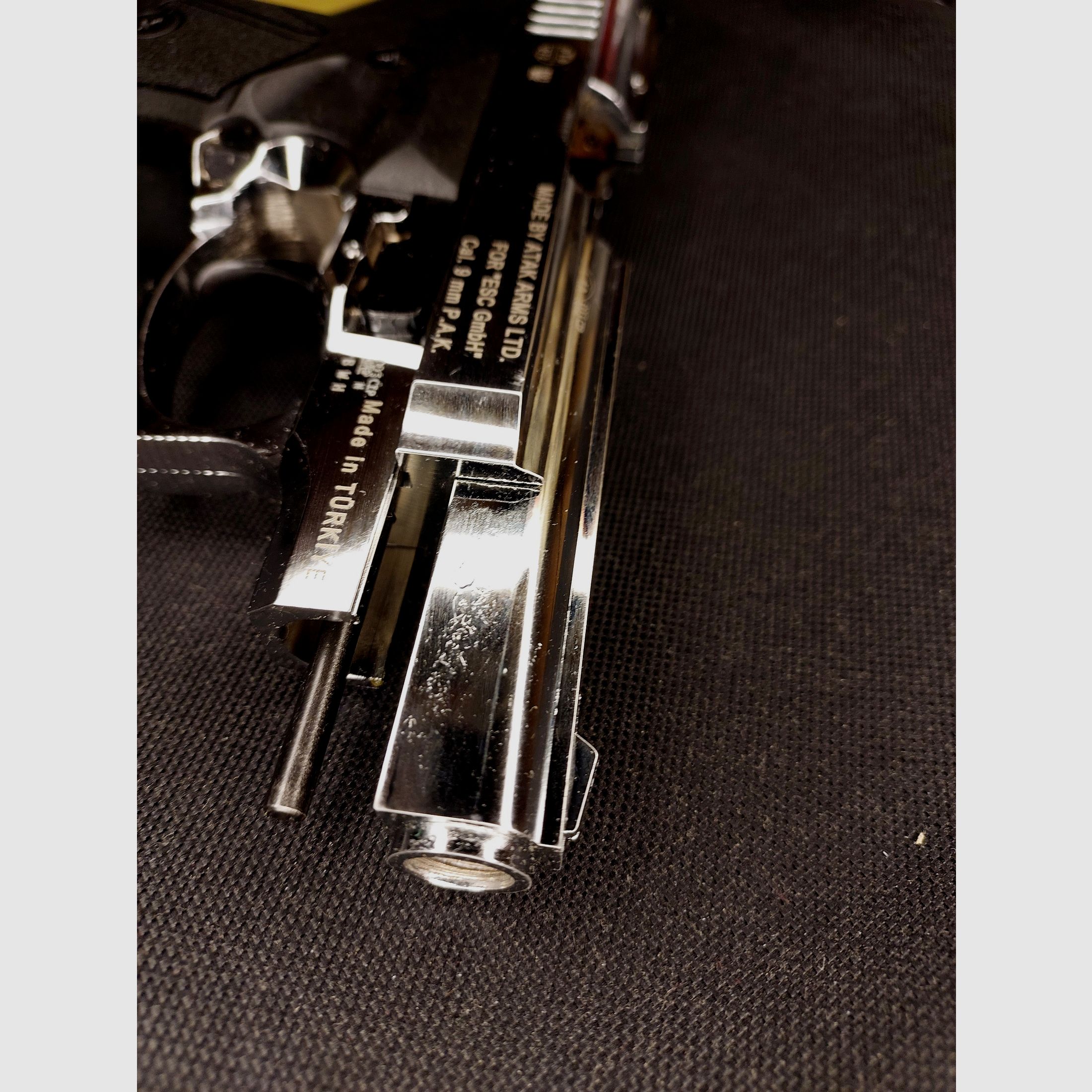 Zoraki 914 Schreckschuss Pistole 9mm P.A.K. Chrom ("alte" PTB 972)