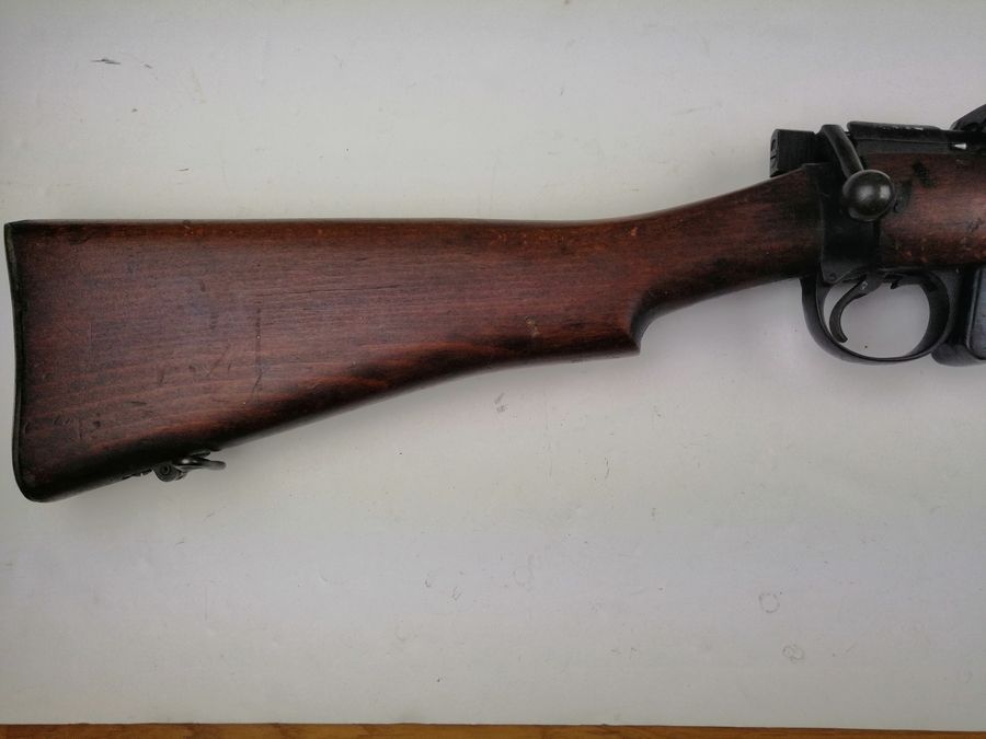 Bellissimo fucile da allenamento LEE ENFIELD N°2MKIII cal. 22LR - Regolamentare - Numero di matricola singolo - Eccellente stato, immagine 9 di 22