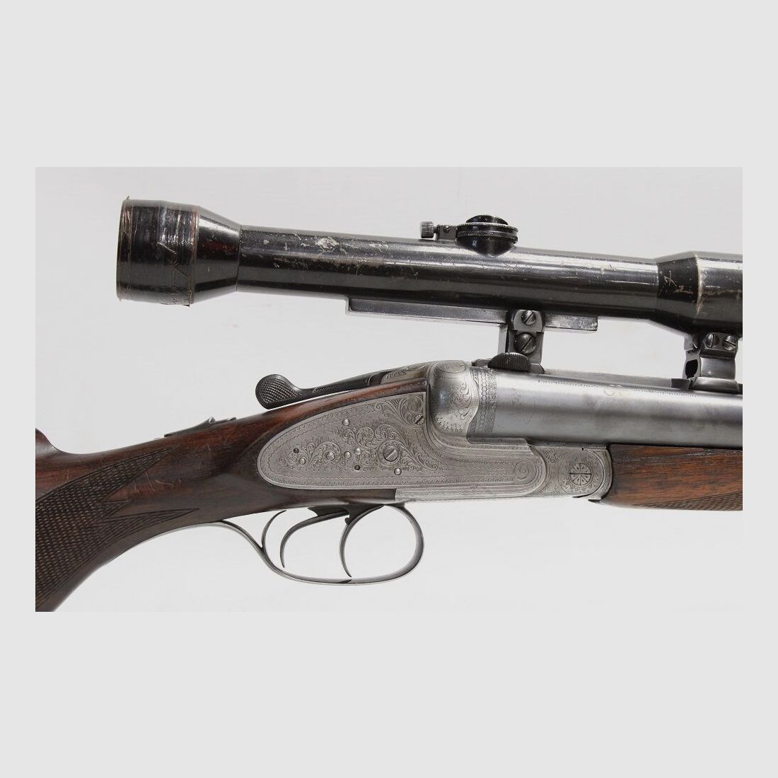 Sauer & Sohn side lock double barrel shotgun