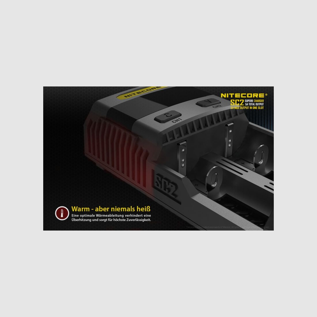 Nitecore SC2 3A Schnelllader
