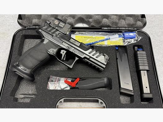 Walther PDP Full Size PRO ACRO 4.5" in caliber 9mm Luger including Aimpoint ACRO red dot sight