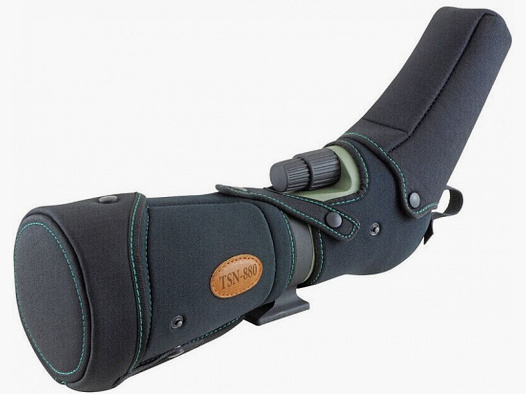 Kowa Kowa C-88A-N, neoprene case for TSN-88A angled view