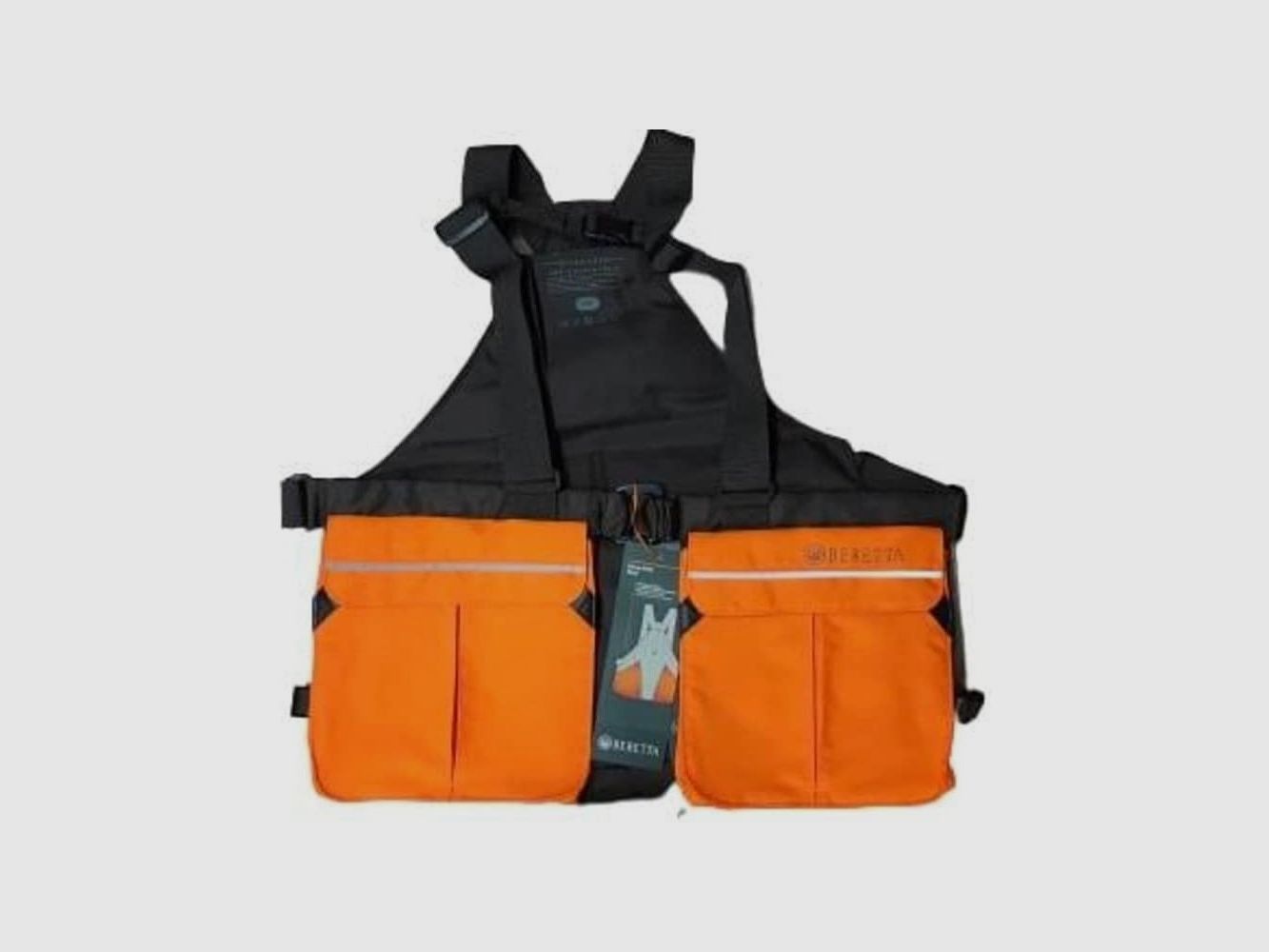 TRISACCA BERETTA - Strap Evo Weste Gilet - BRAUN ORANGE, Bild 3 von 3