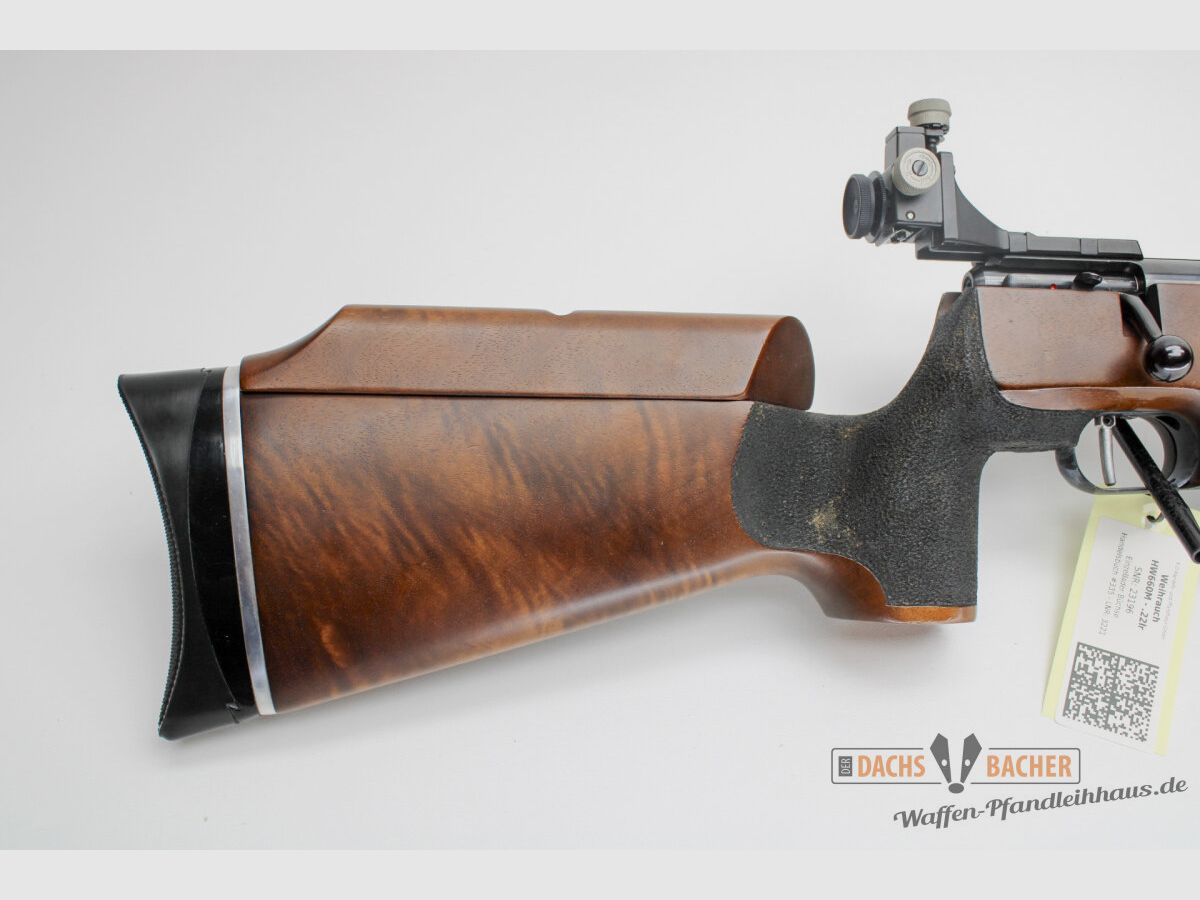 EL Fucile Weihrauch HW 660M Cal. .22lr con Diottra Fucile di Match, immagine 5 di 9