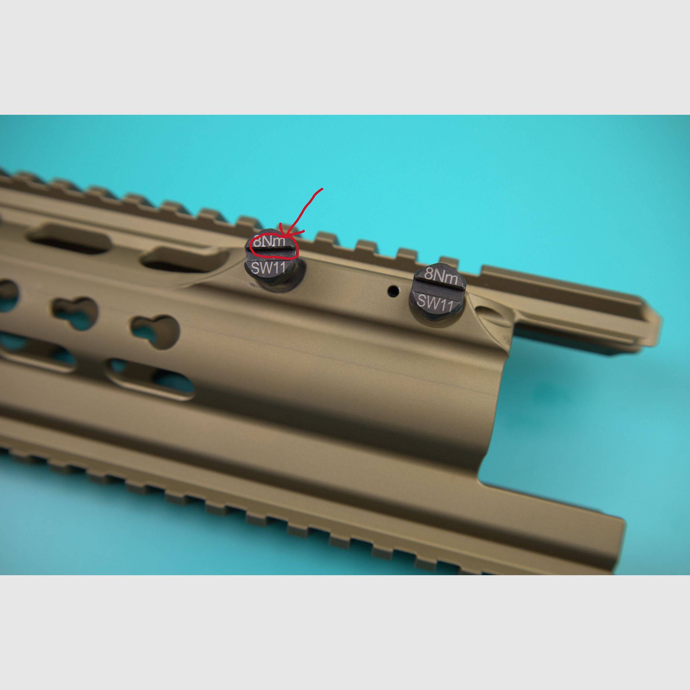 Heckler & Koch MR308 RAL8000 handguard ◆ disponible inmediatamente ◆