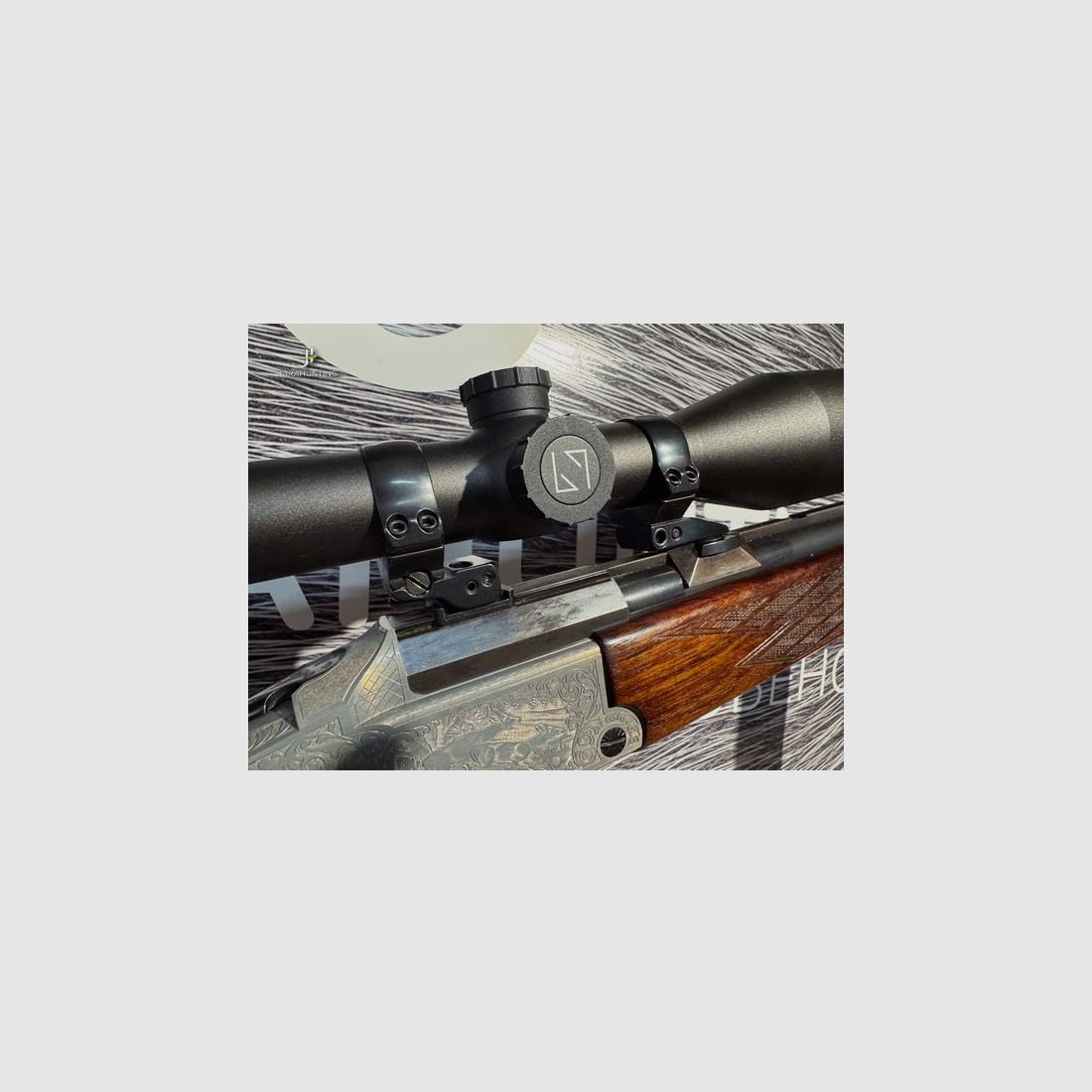 Blaser BBF; 5.6x50R Mag; 16/70; Zeiss 3-12x50