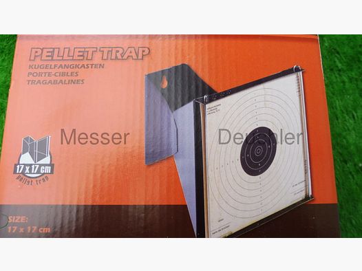 Perfecta Kugelfangkasten für Ihre Luftdruckwaffen für Scheiben 17x17 cm