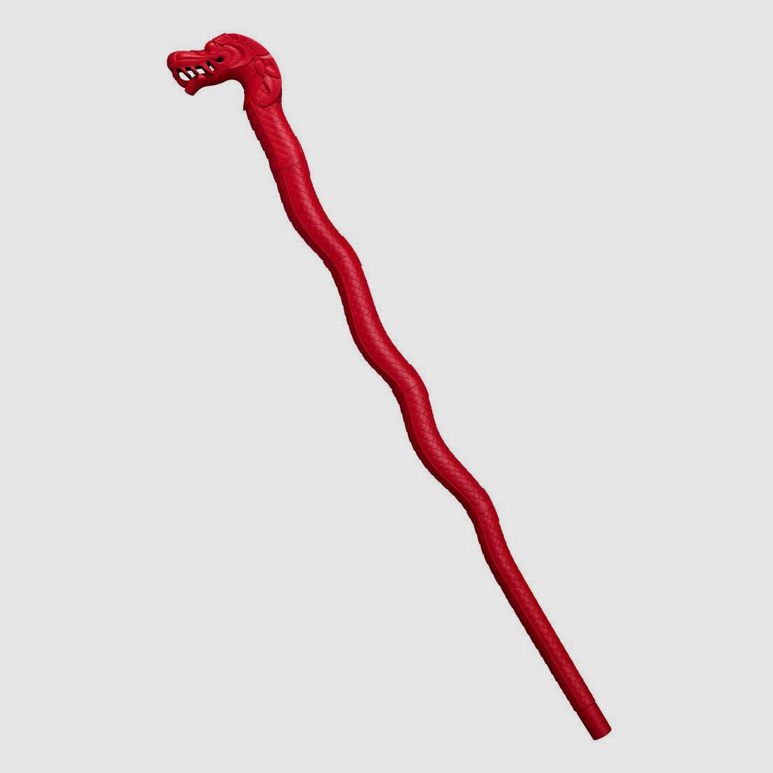 Walking stick Dragon red dragon stick