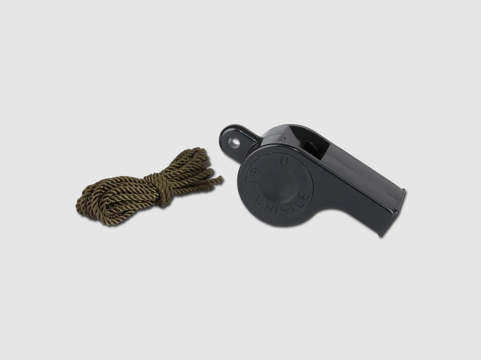Mil-Tec US Trillerpfeife schwarz
