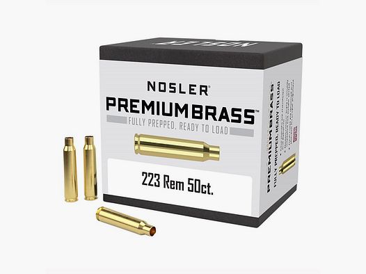NOSLER 223 REMINGTON BRASS 50/BOX