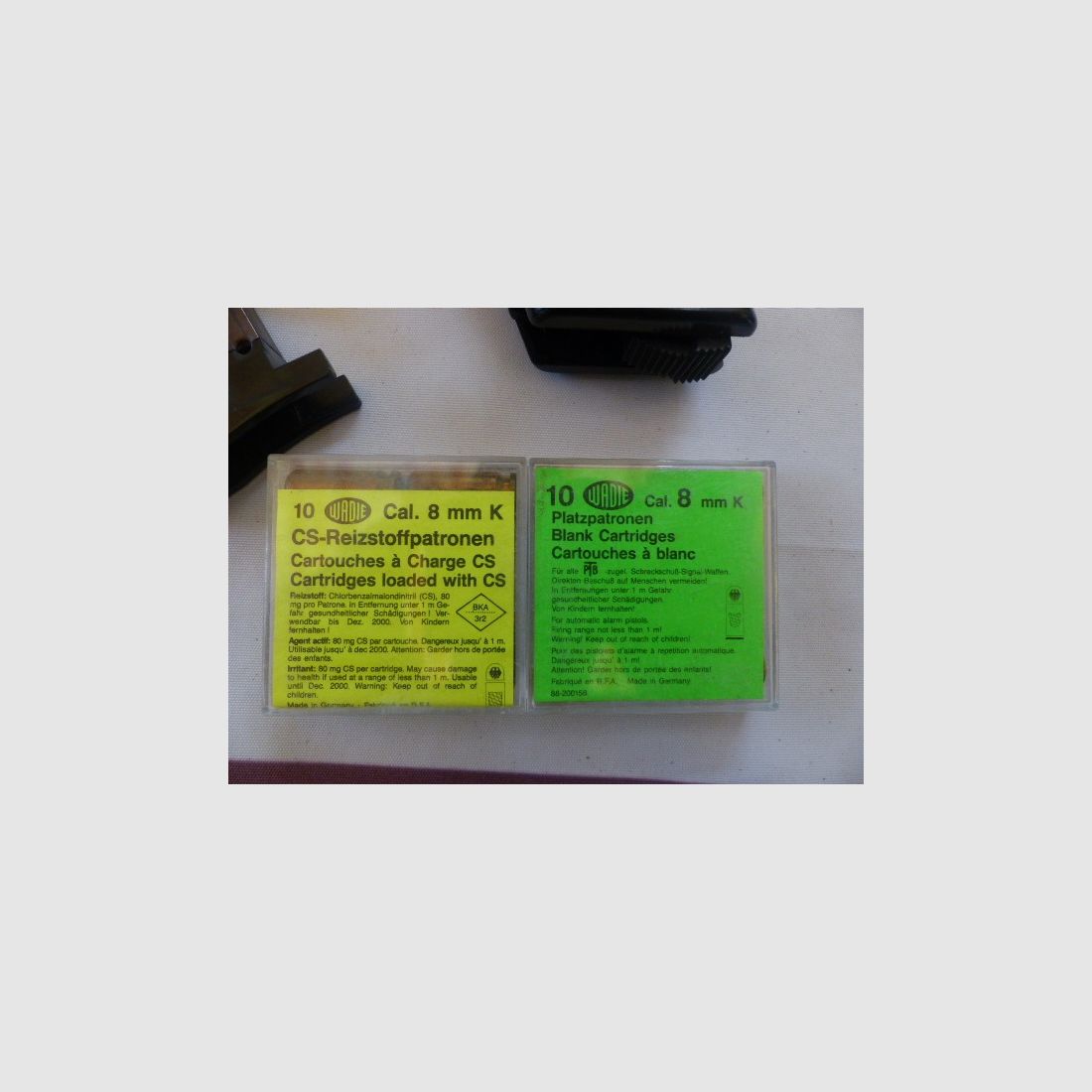 RECK Protector G5 Automatic 8mm k with 20 Wadie cartridges 10 blanks 10 CS Top condition