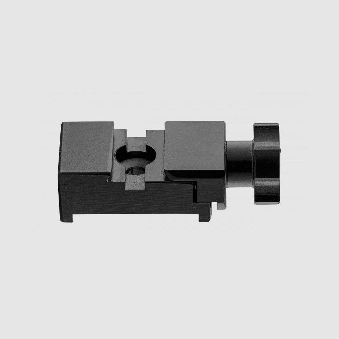 Aluminium monobloc voet met 11mm rail voor compensator., afbeelding 5 van 5