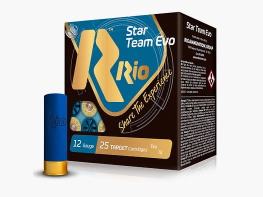 Jagdkartuschen RIO Star Team EVO Kaliber 12 - 28 gr