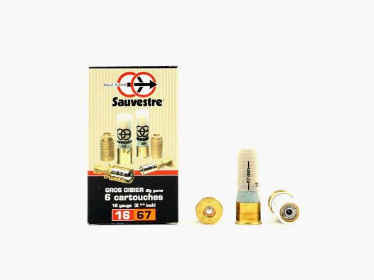 6 SAUVESTRE CARTRIDGES C16-67