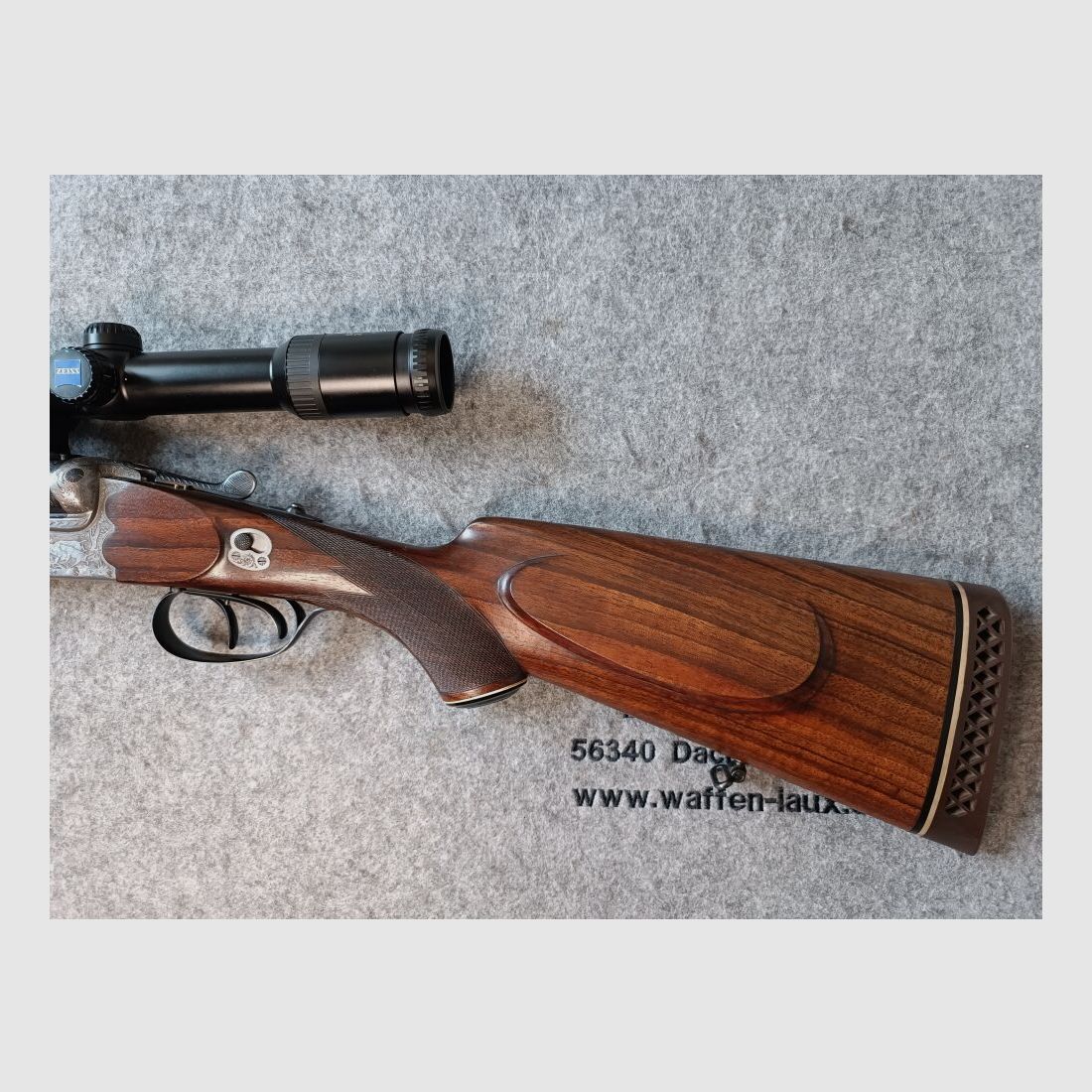 Vierling! BÜHAG Suhl Handwerksarbeit GDR Mod. Vierling ! Top Zustand mit ZF Zeiss Diavari 2,5-10x50